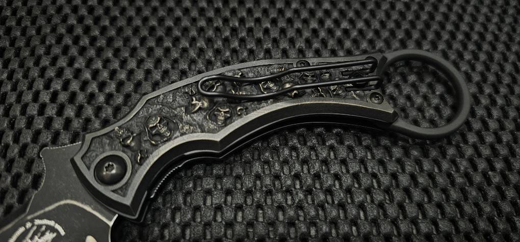 Bastinelli Creations Mako Linerlock Serrated Bronze