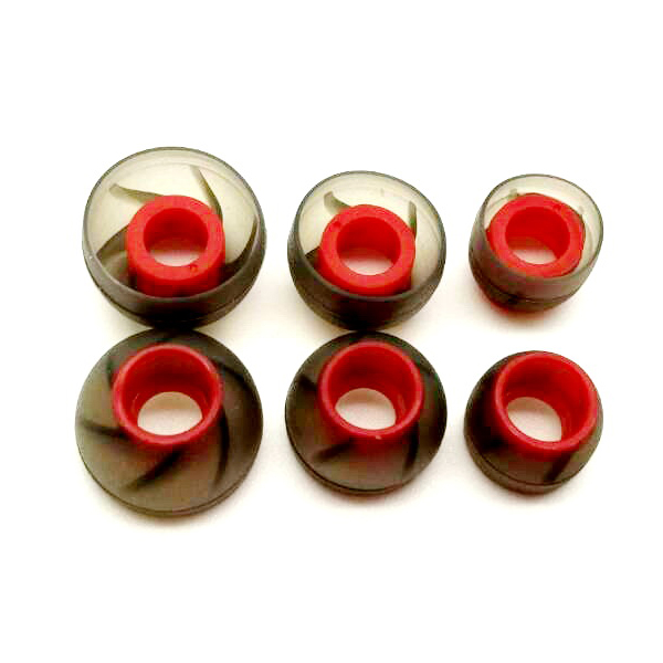 ขาย x-tips จุกหูฟังแกนพัดลมสำหรับอินเอียร์ทั่วไป ขนาด 5mm 6คู่ 200 นุ่มเบาสบายหู