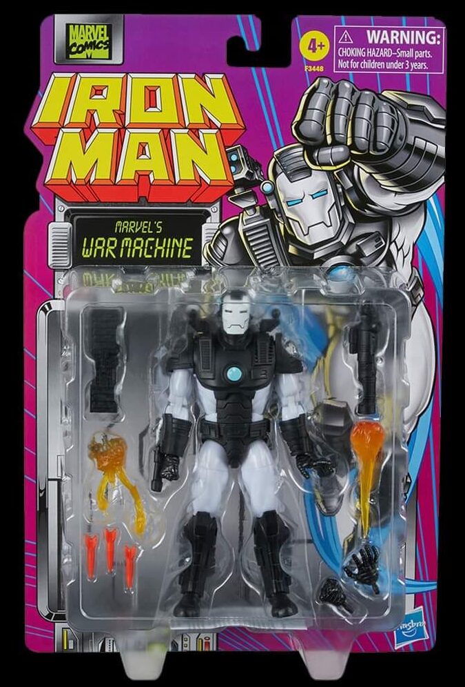 Marvel Legends Retro Series War Machine 6 Inch Action Figure