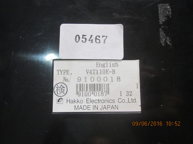 V4T110E-B LCD TOUCH SCREEN “ HAKKO ”