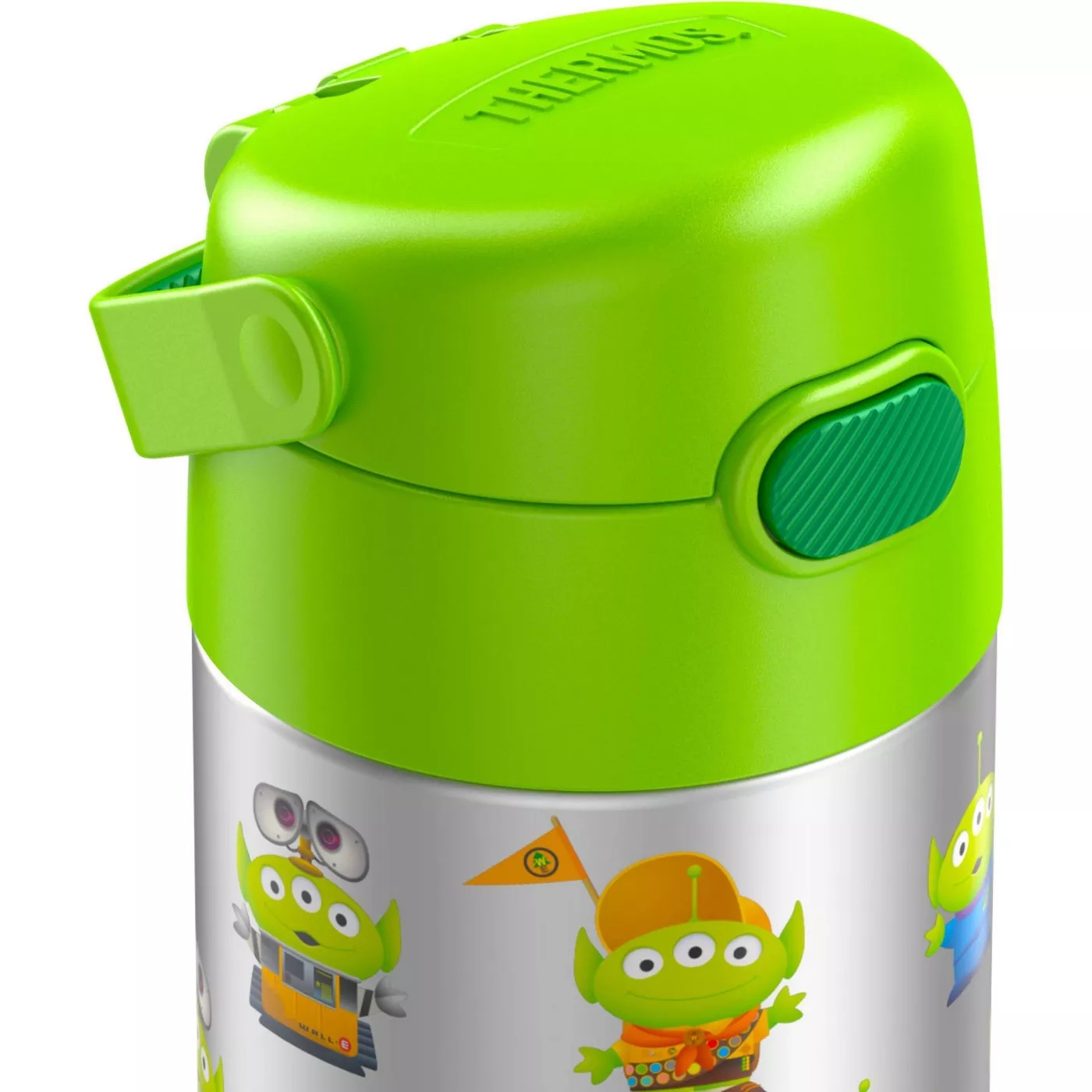 กระติกน้ำเก็บความเย็น ลาย Squeeze Toy Aliens Thermos 12oz FUNtainer Bottle