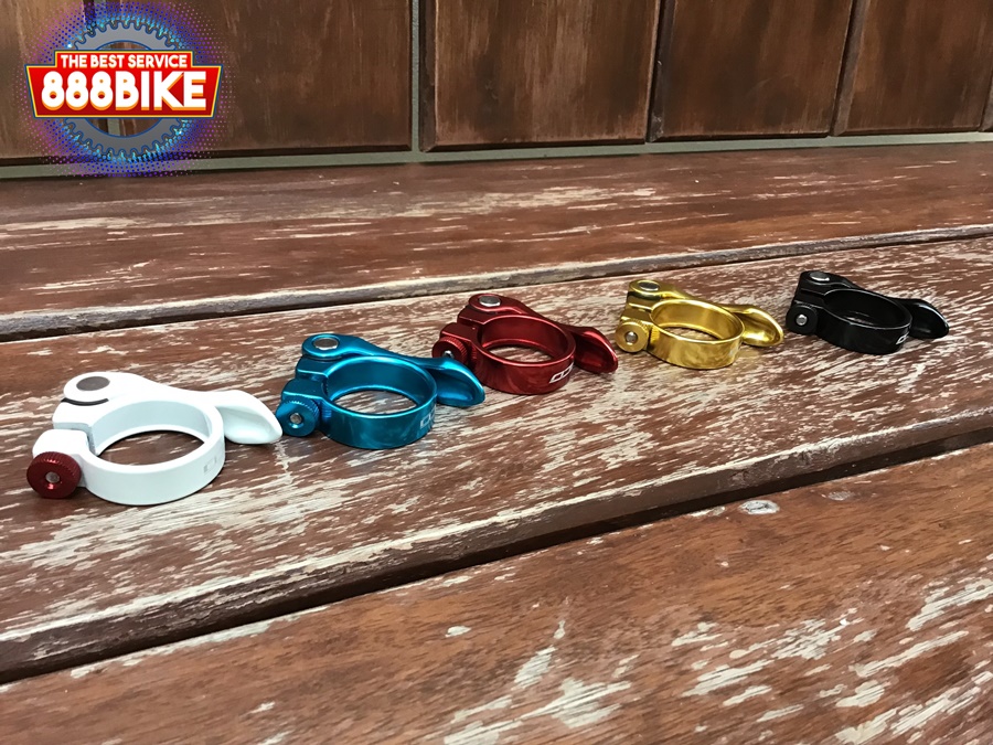 CLAMP รัดหลักอาน :PACO Quick releaseSeatpost Clamp SC-M1 ALUMINUM