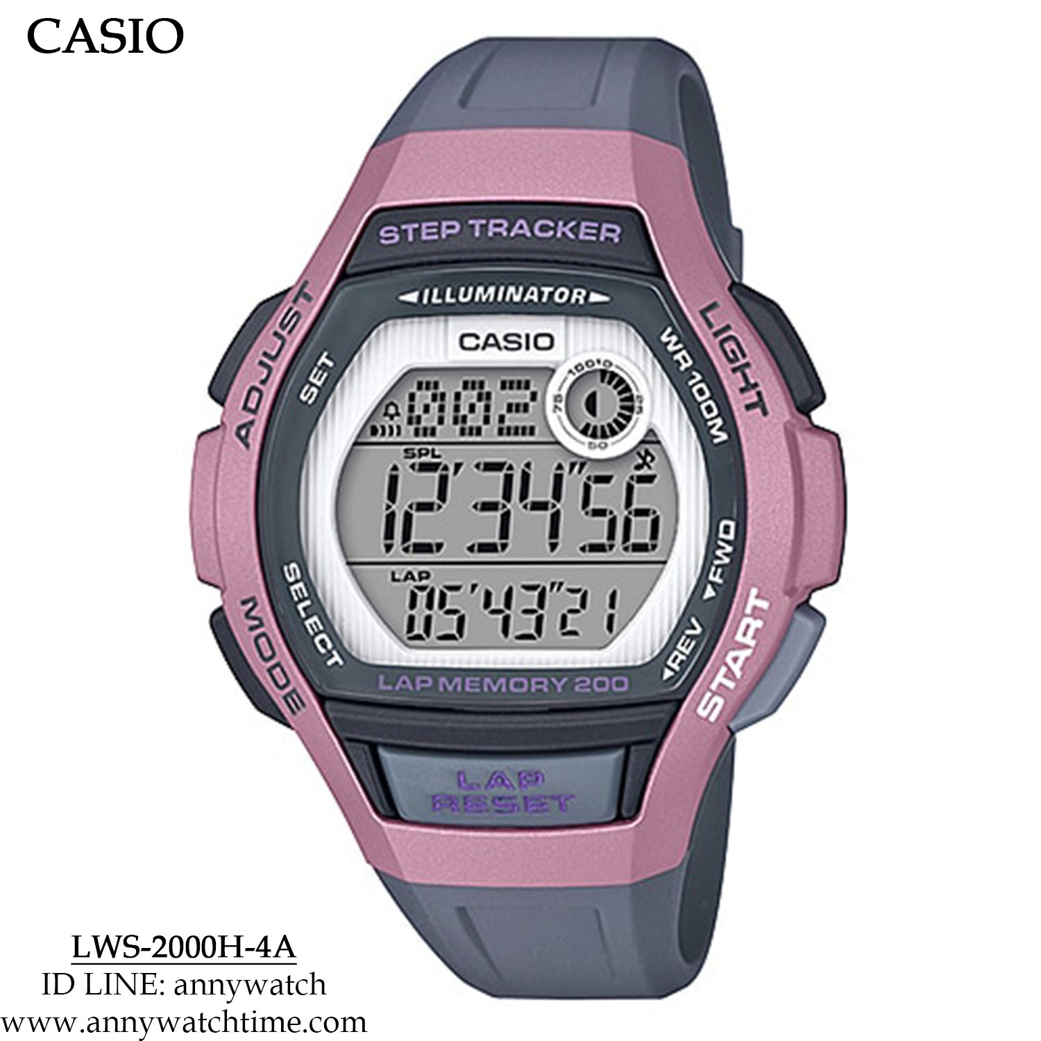 CASIO LWS-2000H-4A