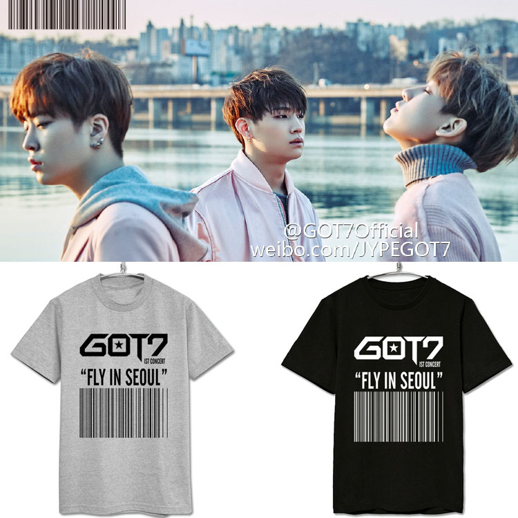 เสื้อยืด (T-Shirt) GOT7 - FLY IN SEOUL