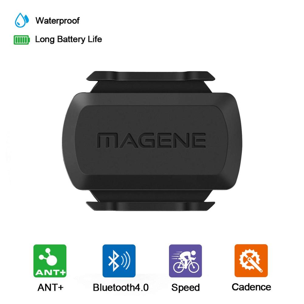 เซนเซอร์วัดความเร็ว/วัดรอบขา MAGENE S3+, COMBO SPEED/CADENCE SENSOR, เชื่อมต่อได้ทั้ง บลูทูทและ ANT+ ใช้แม่เหล็ก