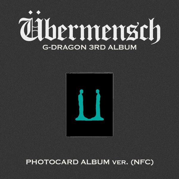 อัลบั้ม G-DRAGON [Übermensch] (PHOTOCARD ALBUM ver.) (NFC) รอ 9 - 14 วัน