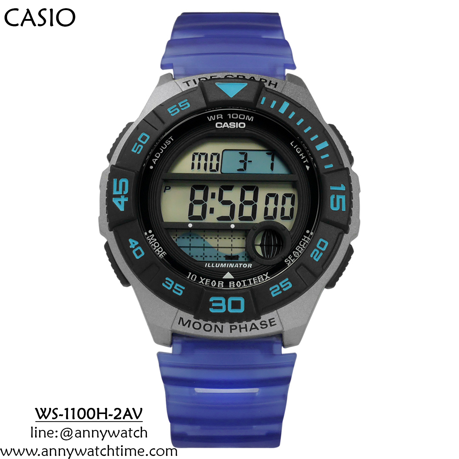 CASIO WS-1100H-2AV