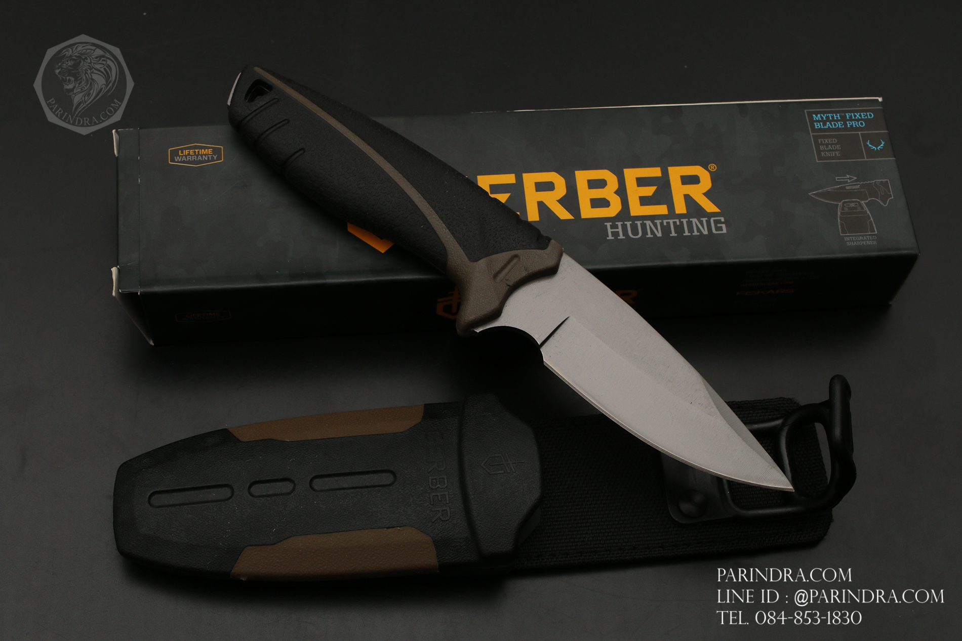 มีดใบตาย Gerber Myth พร้อมปลอกมีด A+ (OEM)