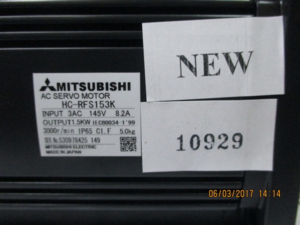 HC-RFS153K SERVO MOTOR “ MITSUBISHI ”