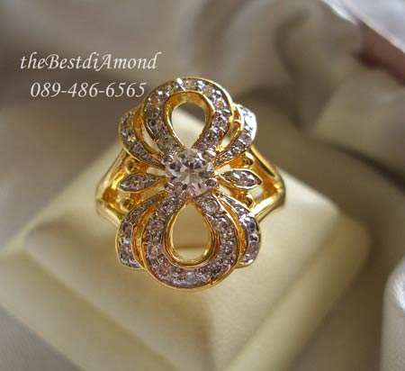 แหวนรูปโบว์ งานสวยมาก หรูหราสุดๆ ขอแนะนำค่ะ สวยมากๆๆๆ ใส่แล้วเต็มนิ้ว งานละเอียดมากๆๆๆ BR505