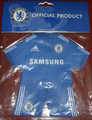 มินิคิต ชุดเสื้อติดกระจก ฟุตบอล สโมสรเชลซี - THE DOUBLE SEASON HOME KIT 2009/10 ใหม่ / CHELSEA Football Club Mini Kit - THE DOUBLE SEASON HOME KIT 2009/10 NEW