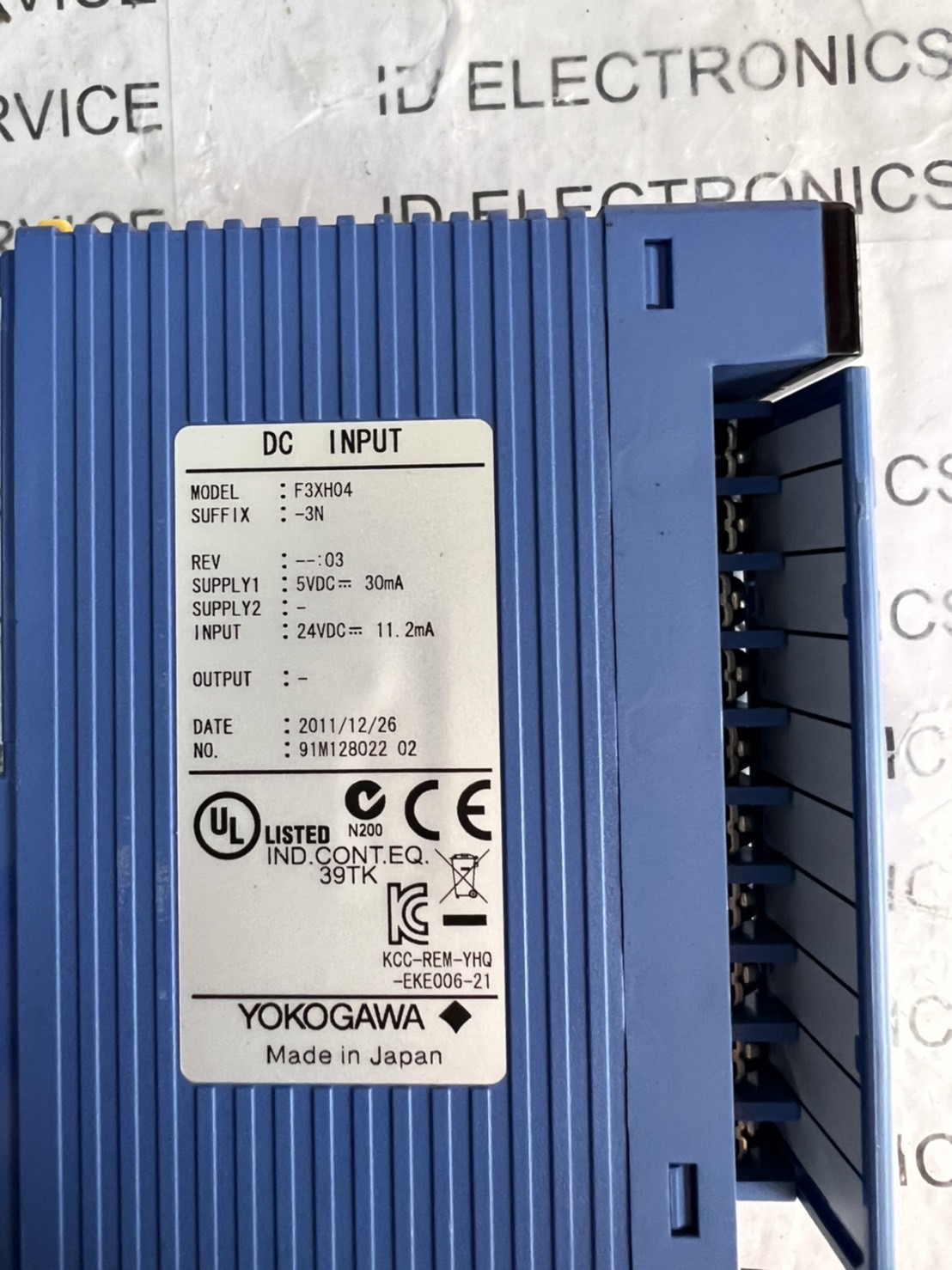 F3XH04 PLC " YOKOGAWA "