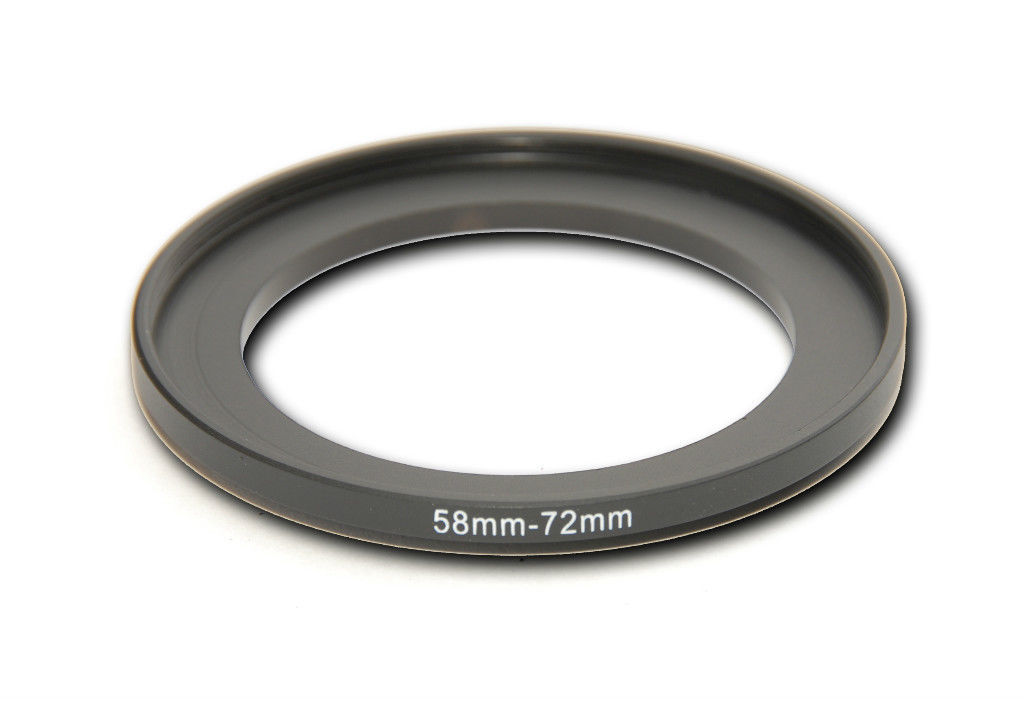 เสต็ปริง Stepring 58 to 72mm สำหรับ เลนส์หน้า 58mm เพื่อใส่ฟิลเตอร์หน้า 72mm.