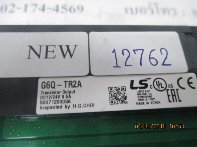 PLC “ LS ” รุ่น G6Q-TR2A