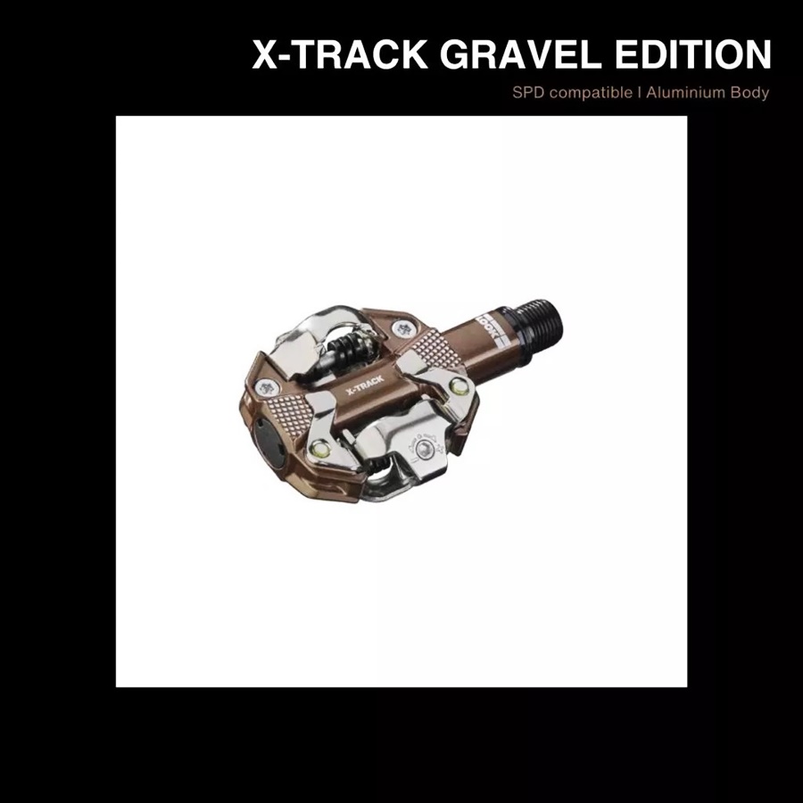 บันได LOOK X-TRACK GRAVEL EDITION | แป้นเหยียบจักรยานกราเวล พร้อมคลีทในชุด