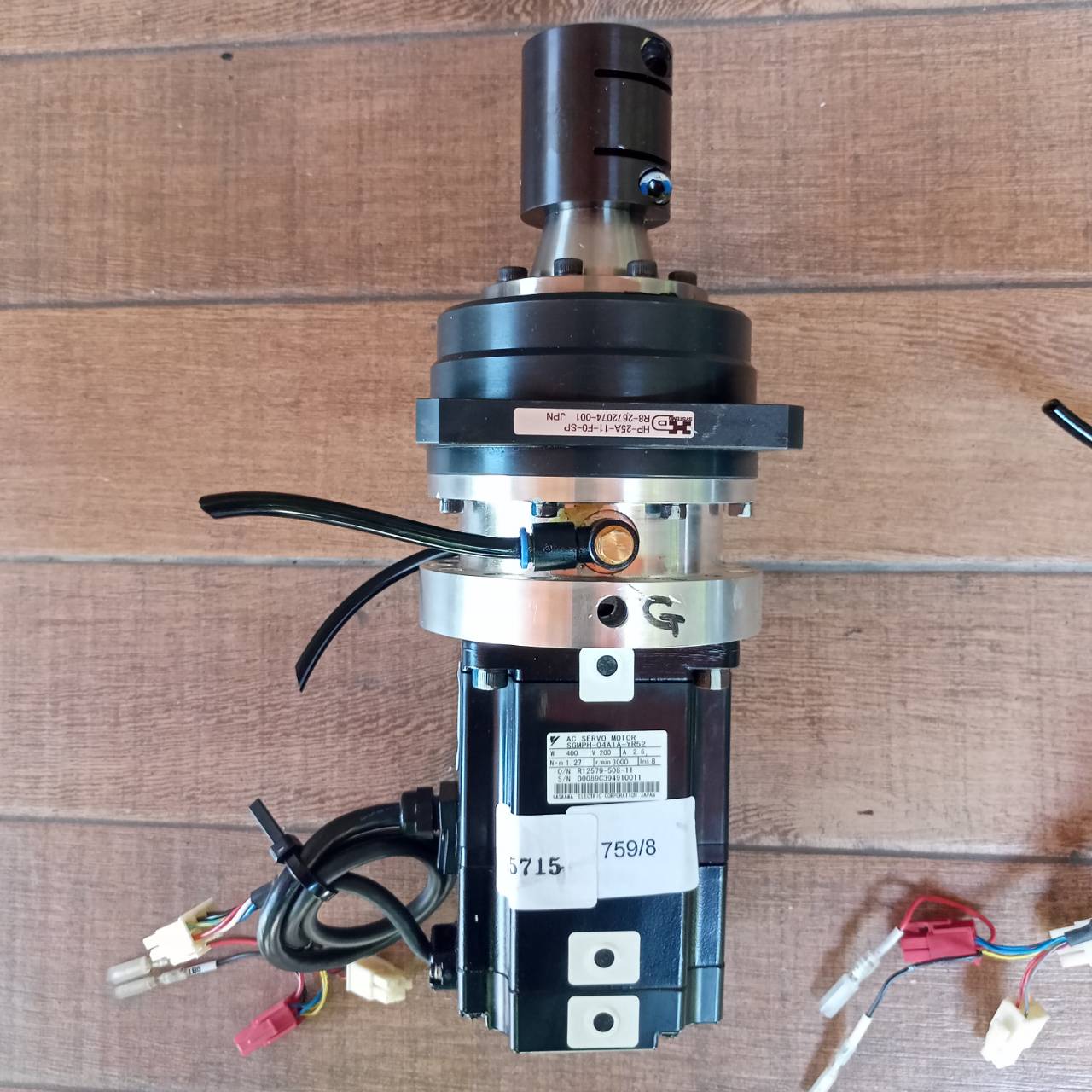 SGMPH-04A1A-YR52 SERVO MOTOR " YASKAWA "