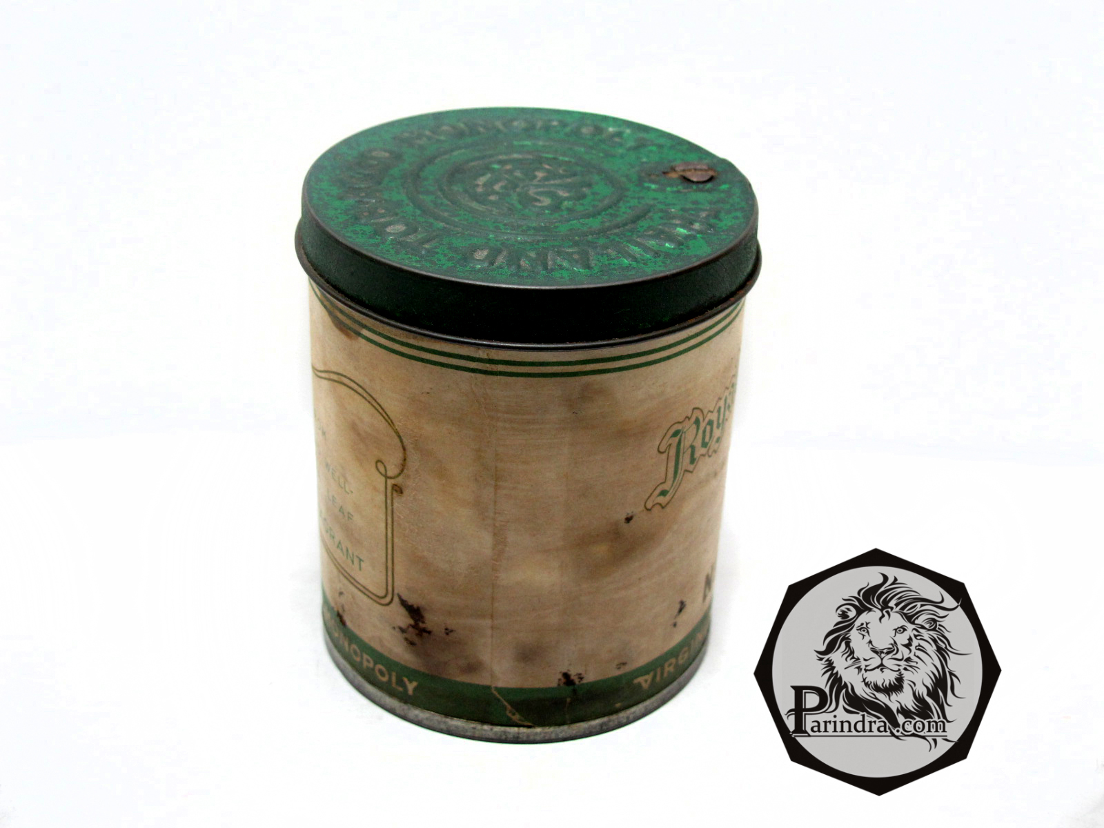 กระป๋องบุหรี่ Royal standard Virgenia Cigarrettes ชนิด 50 มวน ของเก่าแท้ สภาพดีมาก