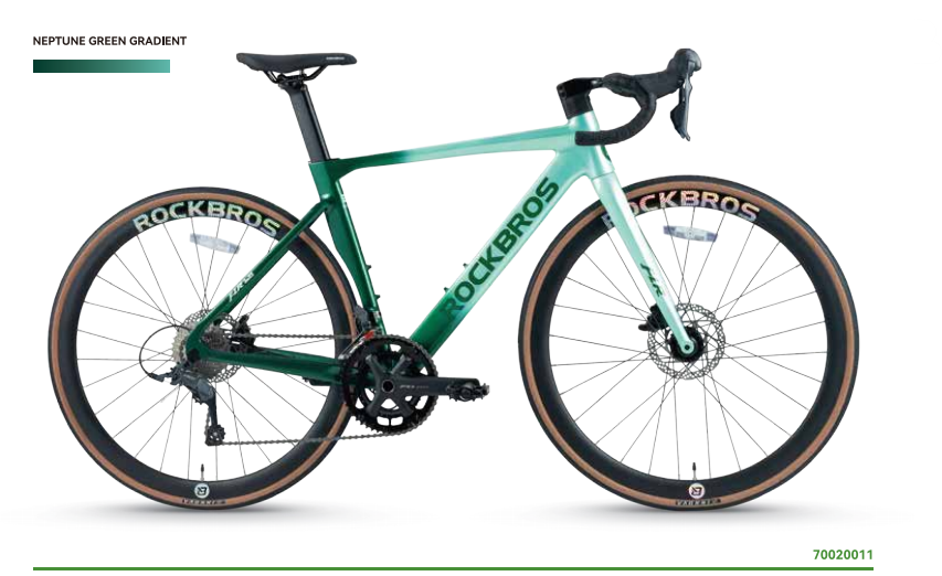 ROCKBROS GALE W3 38mm จักรยานเสือหมอบ 20 สปีด | เบรกน้ำมัน ขอบล้อ38mm 700C | ปี 2025