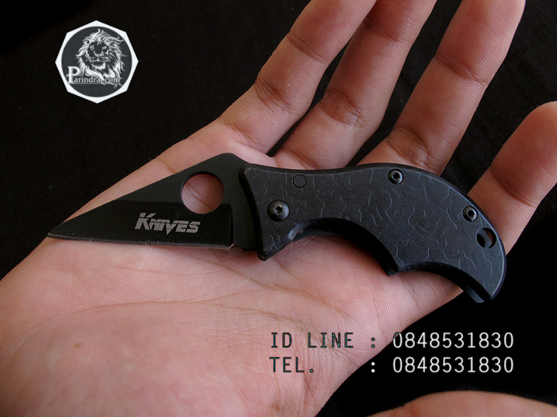 มีดพับ SR Mini Humming Bird สีดำ มีดพับขนาดมินิ พกพาสะดวก