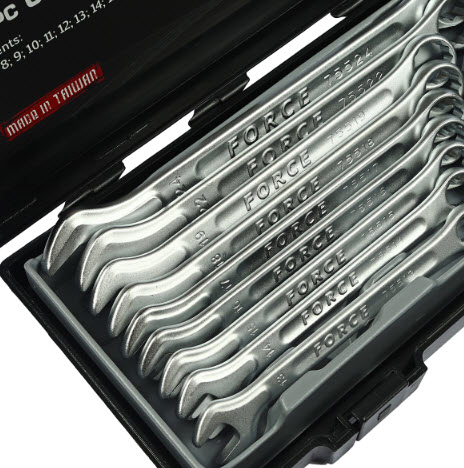 ชุดประแจแหวนข้างปากตาย (16 ชิ้น) ฟอร์ซ (FORCE) P/N.F131-5161 (*)