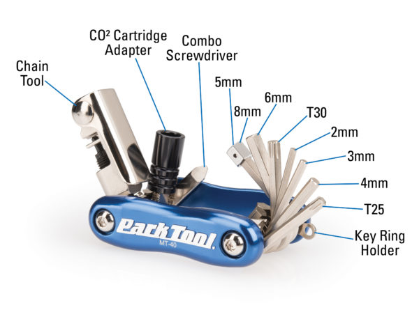 เครื่องมือเอนกประสงค์ PARK TOOL MT-40 MULTI-TOOL