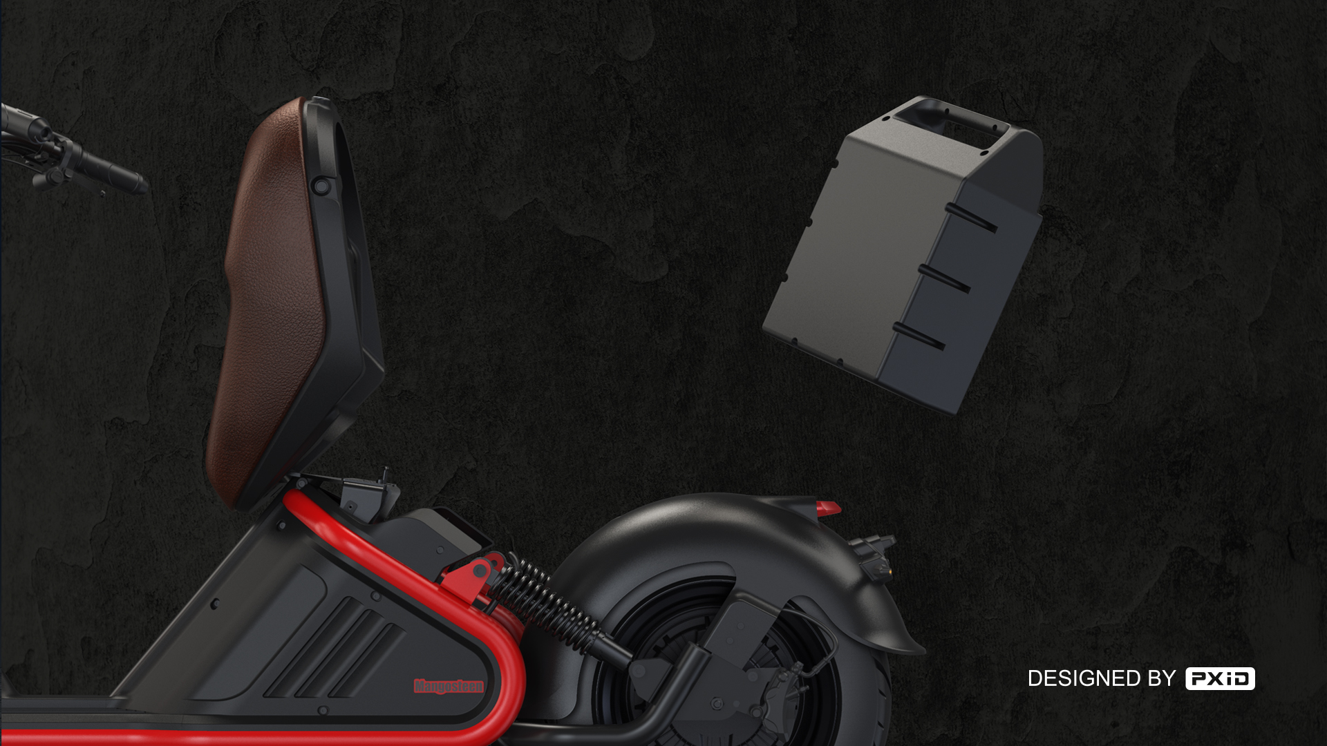 มอเตอร์ไซค์ไฟฟ้า PXID M2 MOTOR-02 สกู๊ตเตอร์ไฟฟ้า ความแรง 1500-3000 วัตต์, ECC/COC 2023