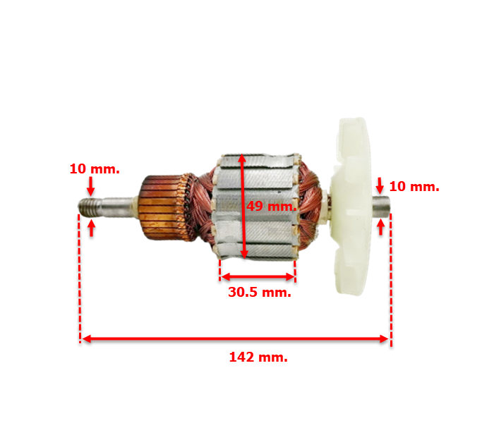 *เลิกจำหน่าย* ทุ่น เครื่องขัดกระดาษทราย Makita มากีต้า 9924DB