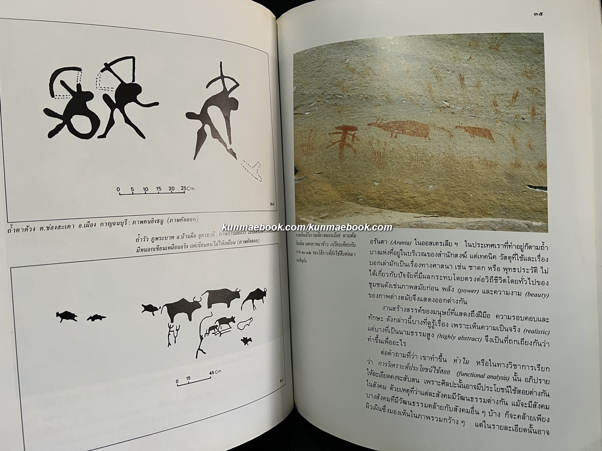 ศิลปะถ้ำในประเทศไทย ผลงานของ พิสิฐ เจริญวงศ์