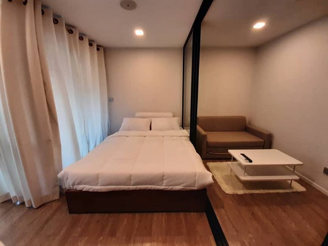 ให้เช่าคอนโด Kave town space ตึก B ห้อง 24.77 ตรม.ตกแต่งครบ ใกล้ ม.กรุงเทพ พร้อมอยู่