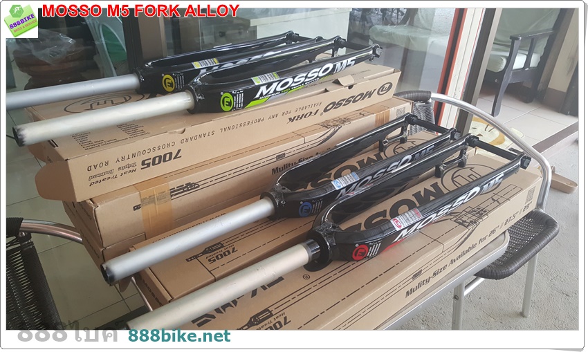 ตะเกียบ Mosso M5 Alloy Forks (ใชได้กับล้อ 26 27.5 และ29)