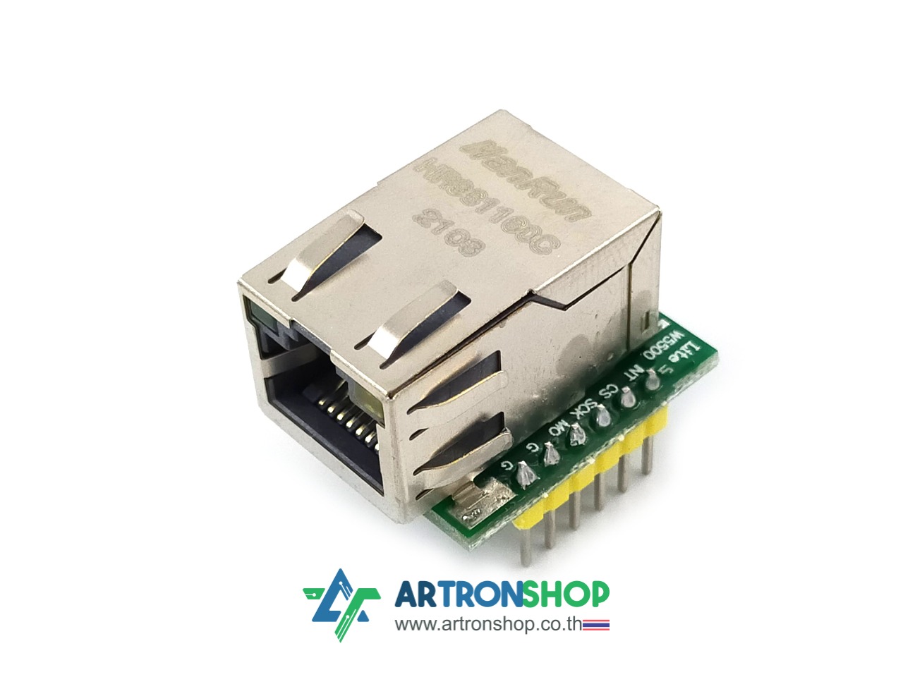 Mini W5500 Ethernet Module เชื่อมต่ออินเตอร์เน็ตผ่านสายแลน