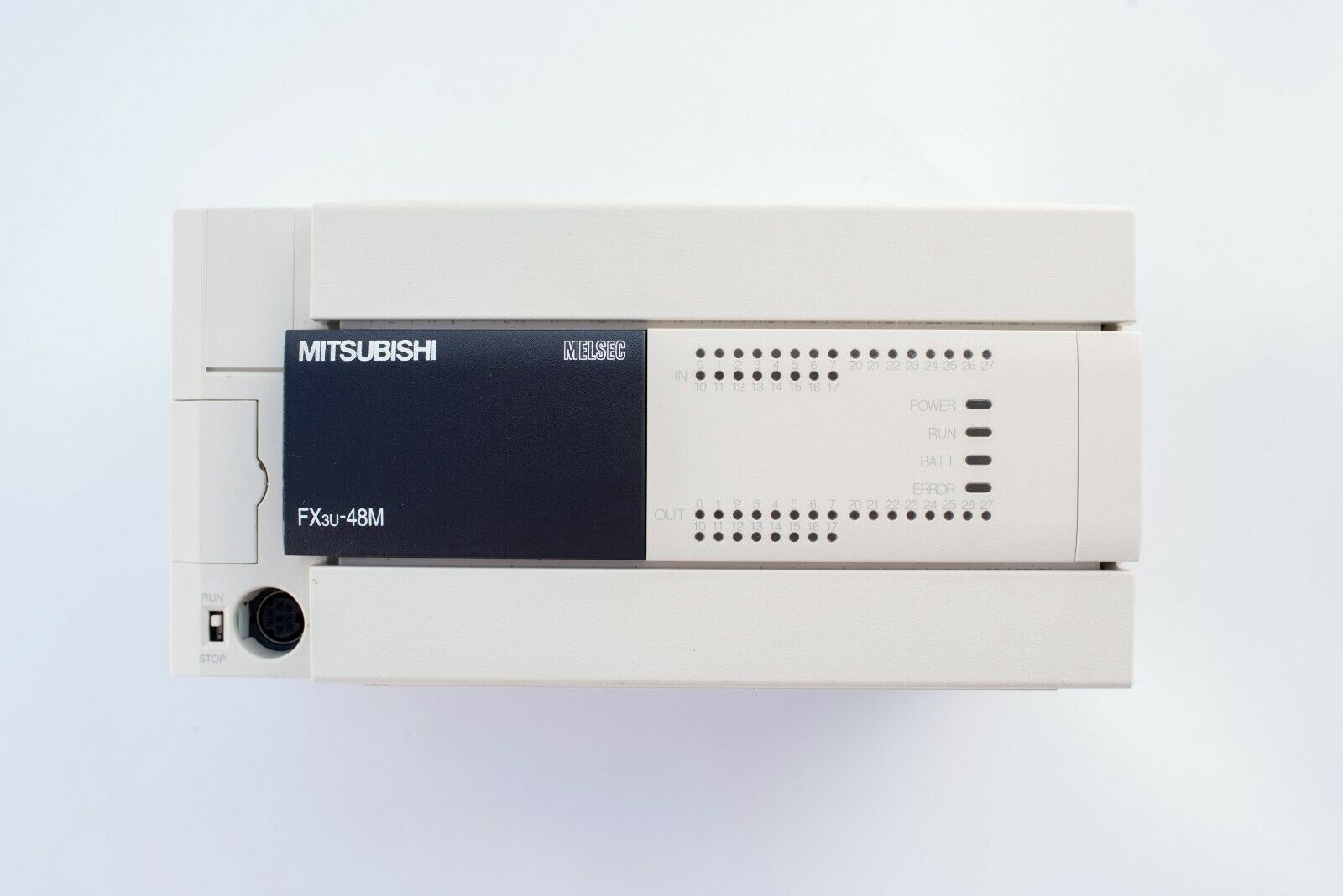PLC " MITSUBISHI " รุ่น FX3U-48MR-ES
