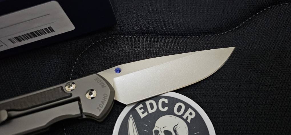 Chris Reeve Large Sebenza 31 Exclusive Knife Black Carbon Fiber (3.6" SW)