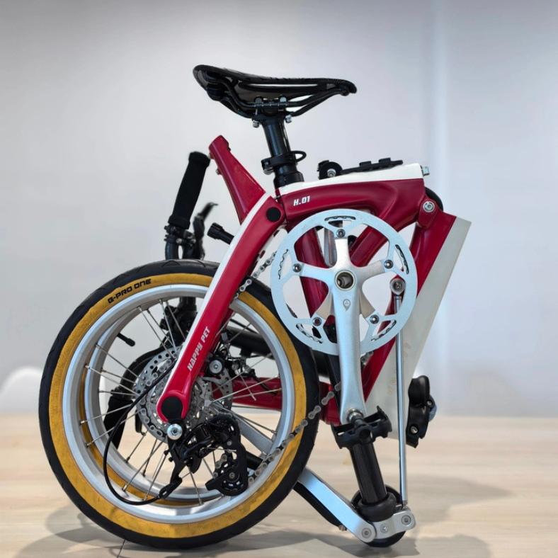 จักรยานพับ Lidrop Hapy Pet Retro Max 2025 | คาร์บอนไฟเบอร์ 5 สปีด ล้อ 16 นิ้ว น้ำหนักเบาเพียง 7.6 กก.