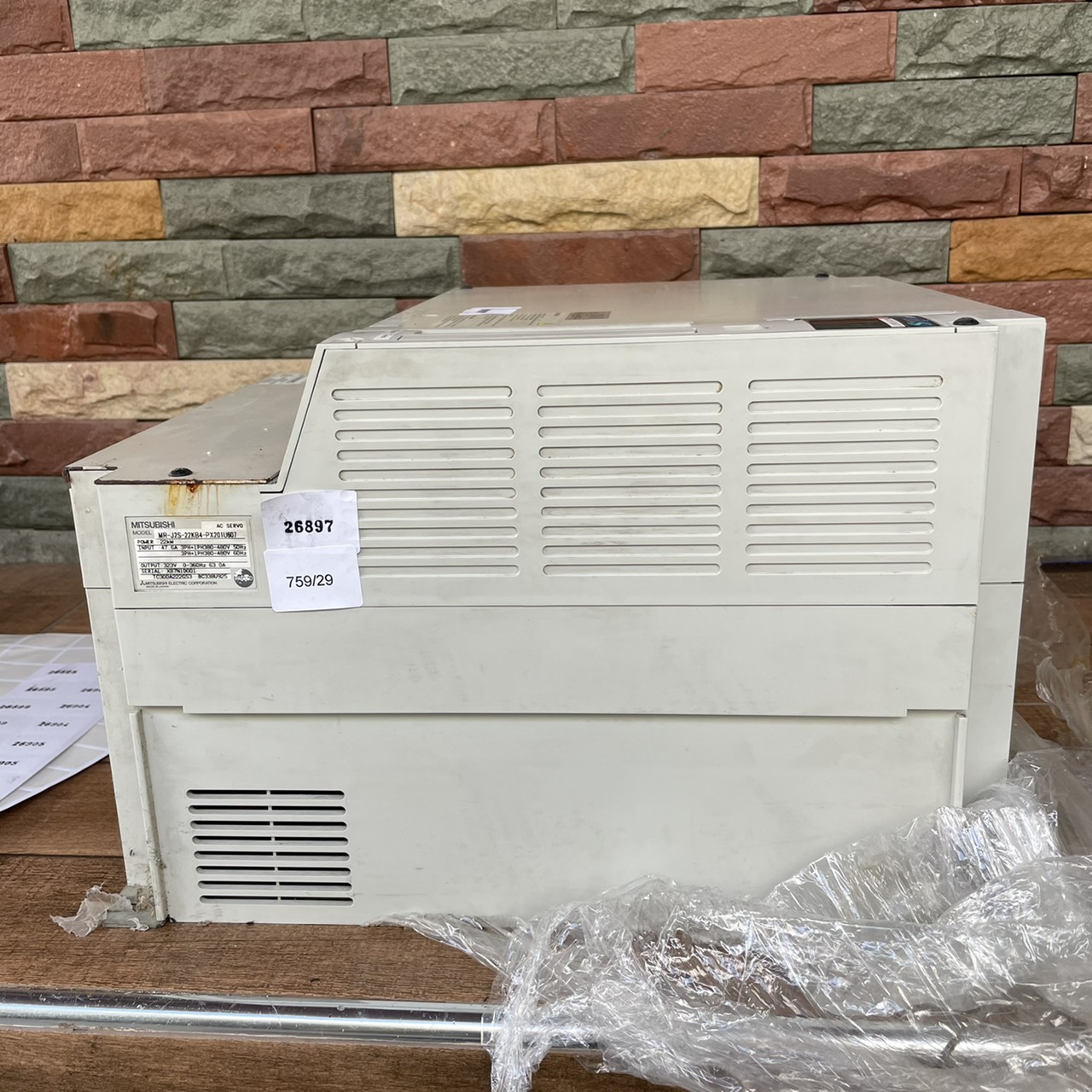 MR-J2S-22KB4-PX201U607 SERVO DRIVE " MITSUBISHI "