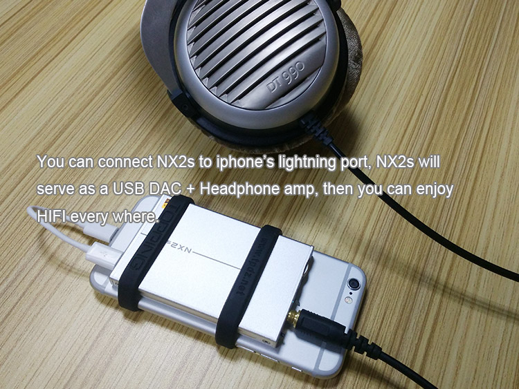 ขาย Topping NX2S แอมป์พกพาระดับ Hi-Res ขับหูฟังได้ถึง 300 Ohm รองรับ USB DAC 32bit/192KHz