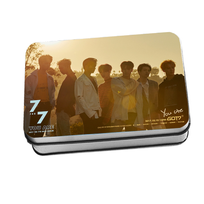 ชุดรูป #GOT7 7FOR7 LOMO (พร้อมกล่องเหล็ก)