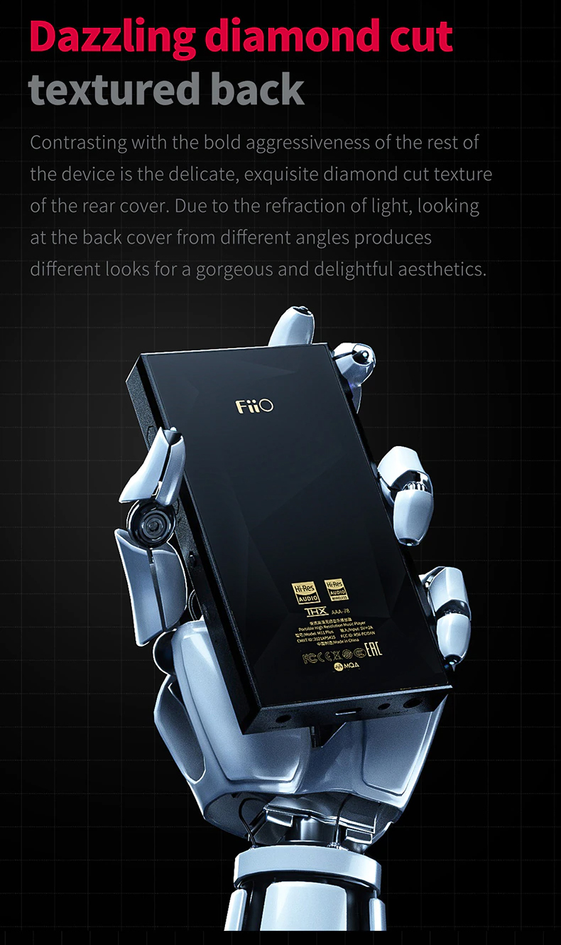 FiiO M11 PLUS ESS ชิป ES9068AS สุดยอด DAP แห่งยุครองรับ MQA ประกันศูนย์ไทย