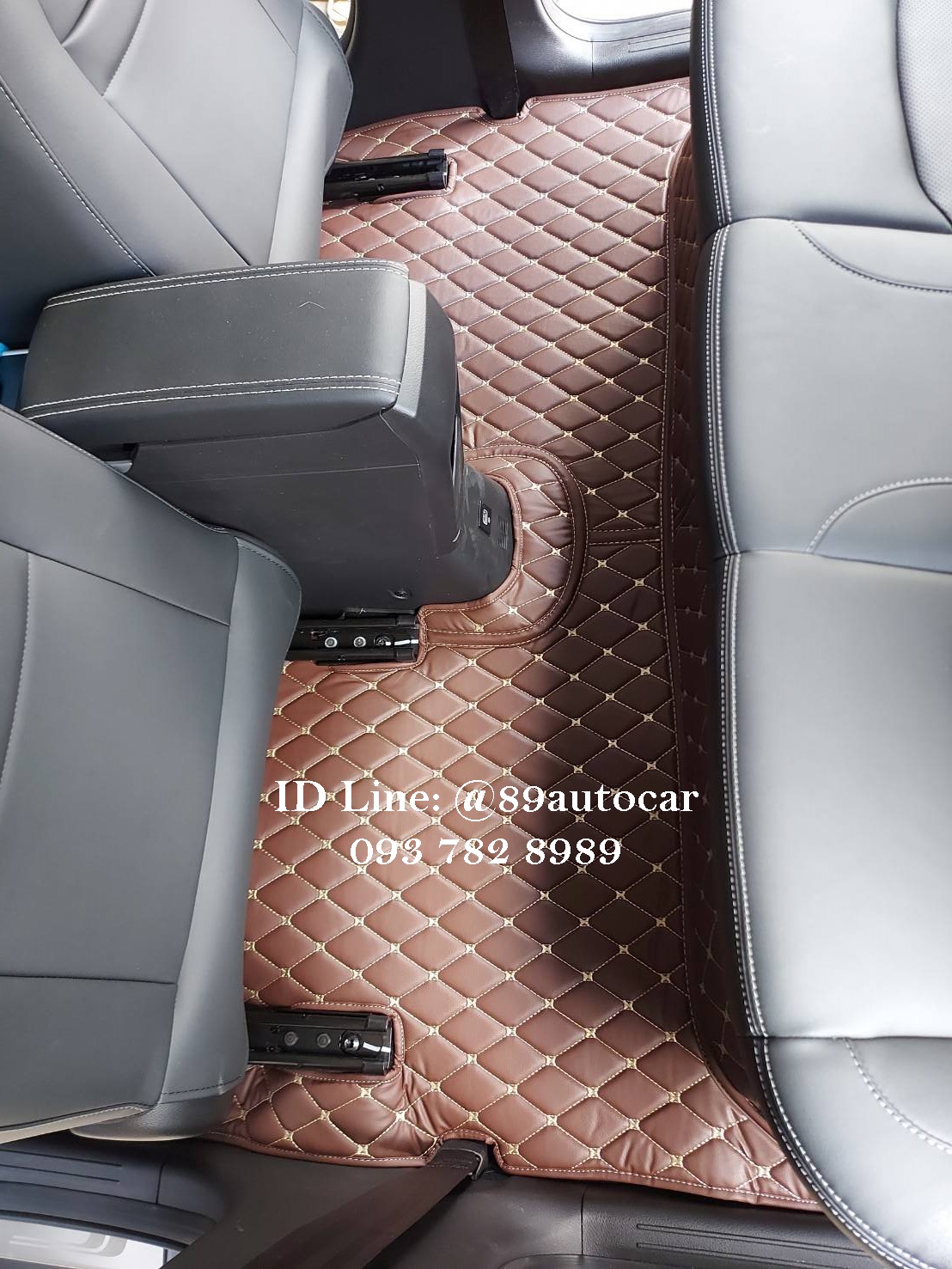 พรมรถยนต์ Neta V ปูพรม6D สีกาแฟ เต็มคัน