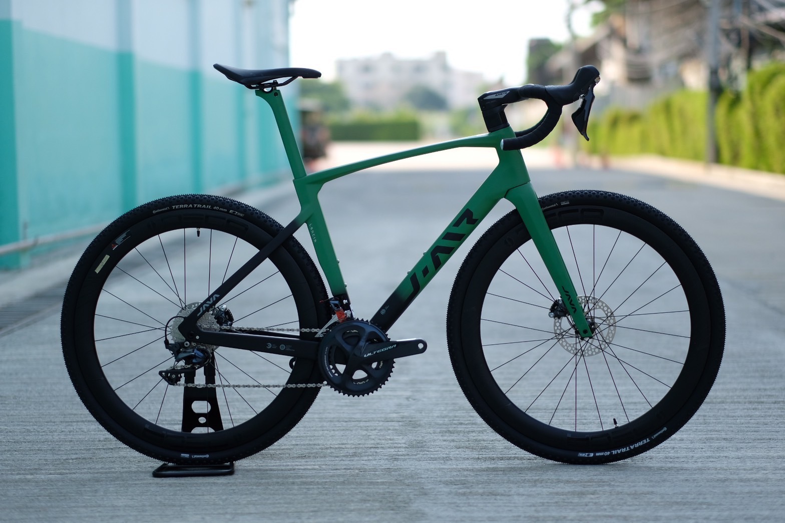 จักรยานเสือหมอบกราเวลไบค์ JAVA LANCIA Gravel Bike Shimano Ultegra Disc R8020 22sp ตัวเฟรมทรง All Around 2022