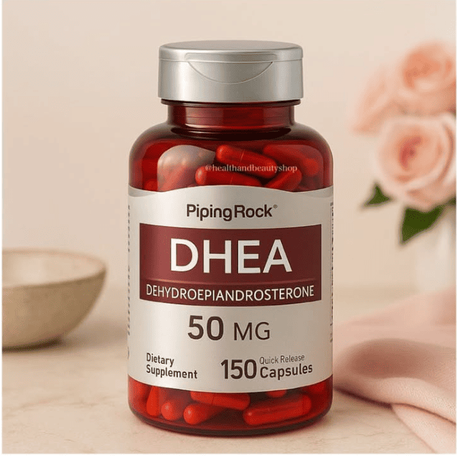 Piping Rock DHEA 50 mg 150 Quick Release Capsules