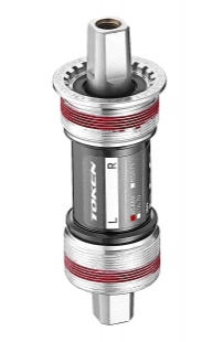 กระโหลกเหลี่ยม TOKEN TK8670CM square Taper ISO, ENGLISH THREAD เกลียวอังกฤษ แกนโครโม(102mm-115mm)