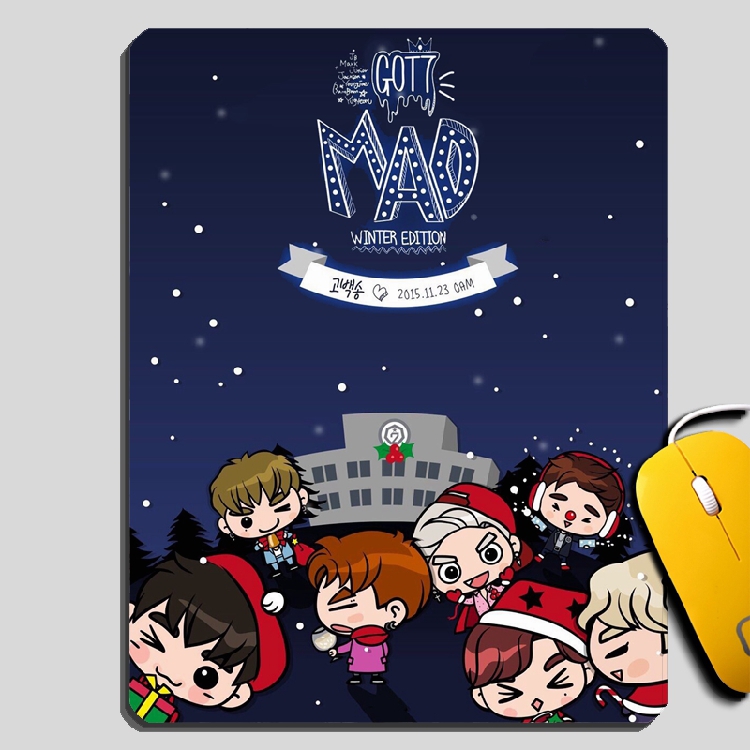 แผ่นรองเม้าส์ GOT7 - MAD Winter Editio