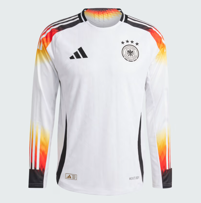 เสื้อทีมชาติเยอรมัน 2024 2025 ทีมเหย้า เวอร์ชั่น AUTHENTIC สำหรับนักเตะแขนยาวของแท้
