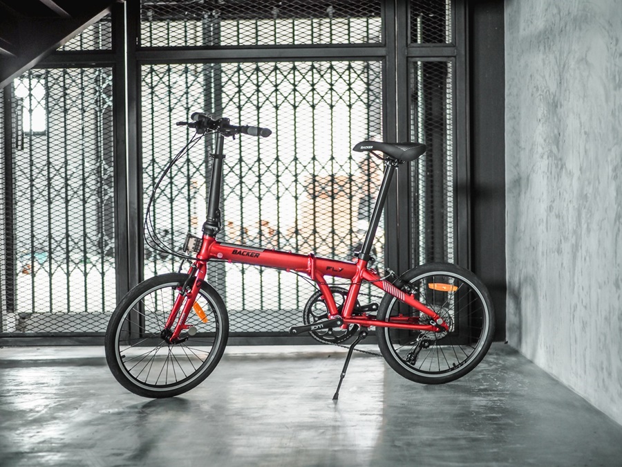 จักรยานพับได้ BACKER FLY 20" ALLOY FOLDING BIKES 1*9 สปีด SORA R3000 2021