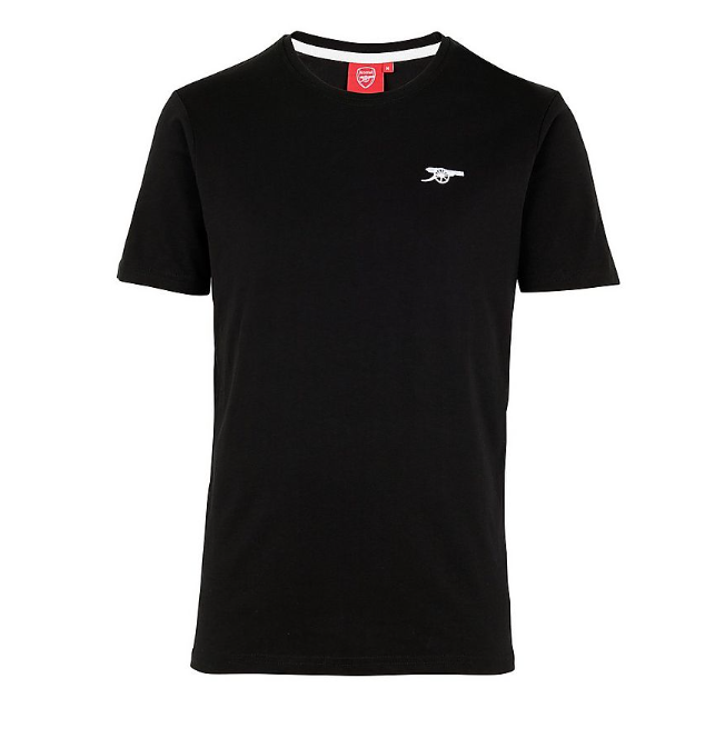 เสื้อทีเชิ้ตอาร์เซนอล ESSENTIALS BLACK ของแท้