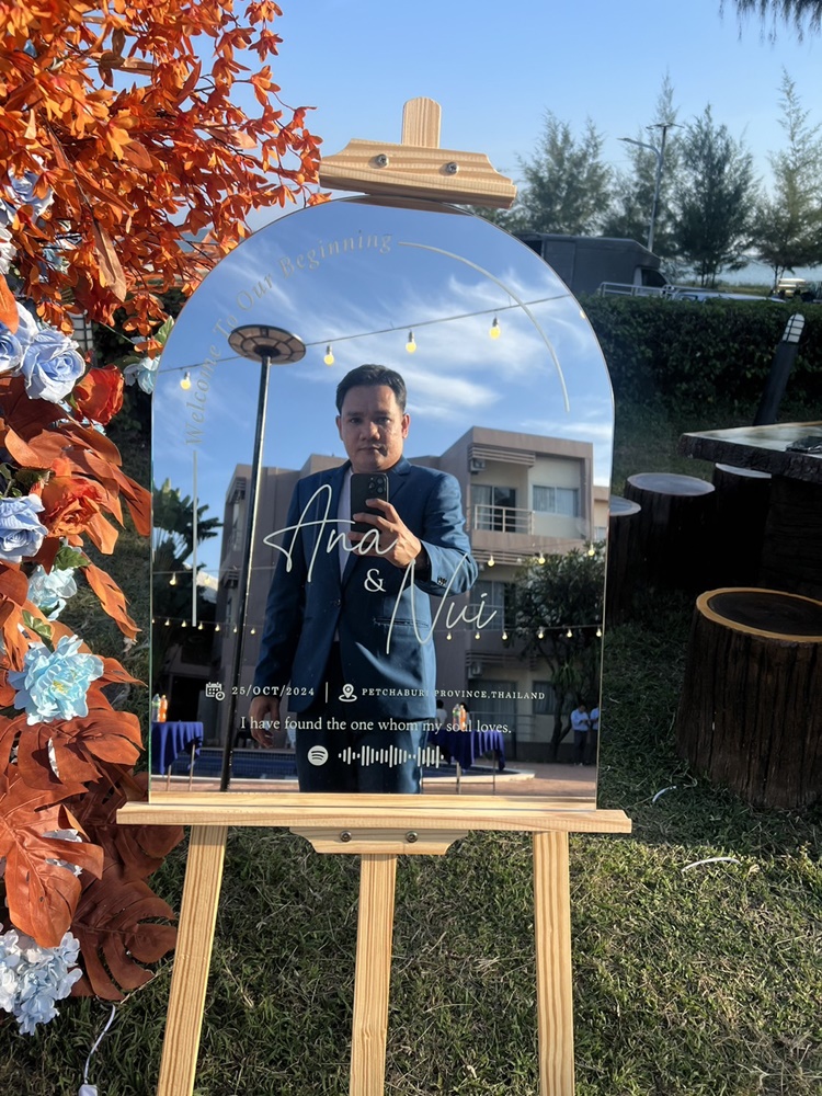 พร้อมเช่า ชุดสูทชาย สีฟ้าน้ำทะเล สไตล์เกาหลี (ไม่มีเสื้อกั๊ก)