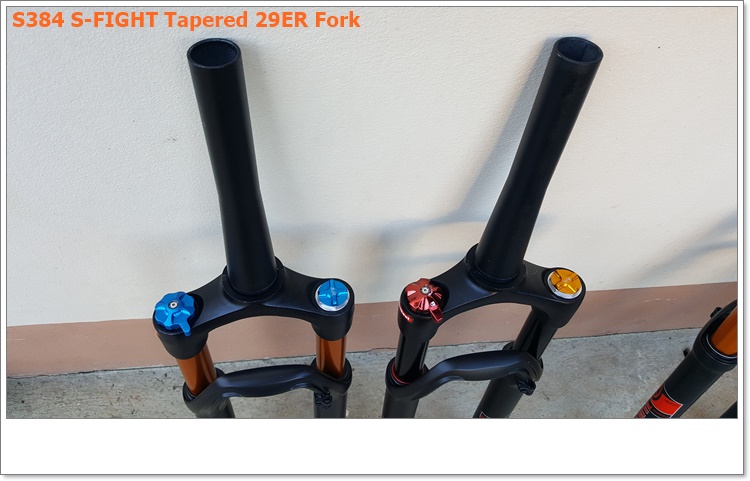 S-FIGHT S384 29ER AIR FRONT FORK 9mm. Axles