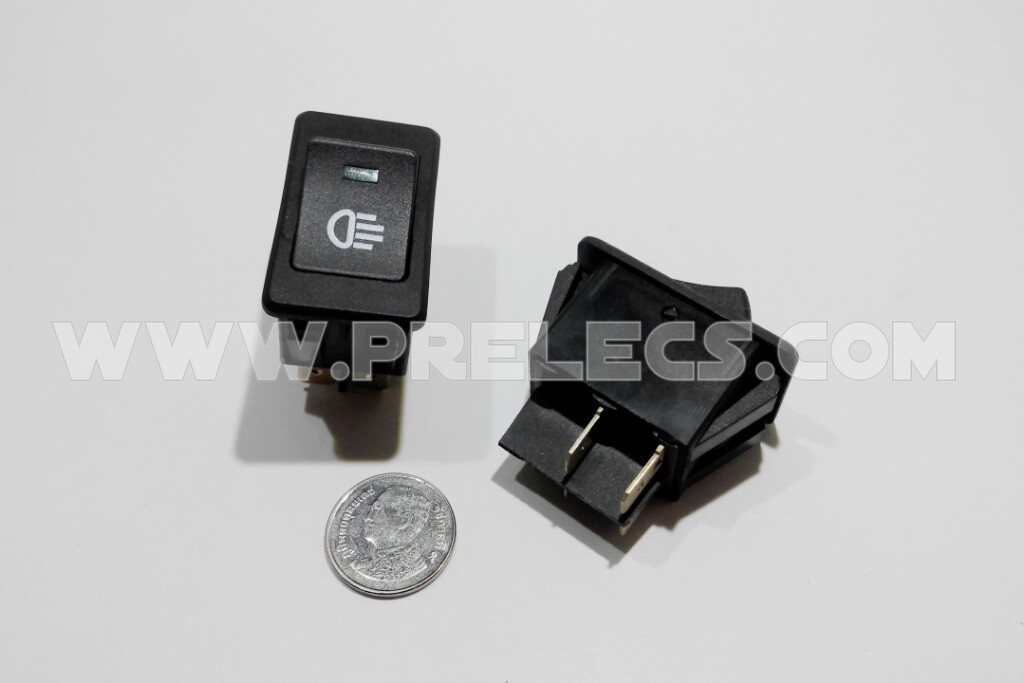 Rocker Switch รถยนต์ มีไฟ 12V