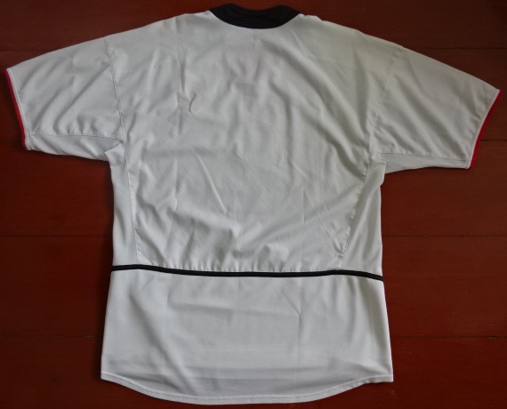 เสื้อฟุตบอล ทีมสโมสรแมนเชสเตอร์ ยูไนเต็ด ชุดเยือน 2000/2003 M-Size / MANCHESTER UNITED Football Shirt Away Kit 2000/2003 Jersey M-Size